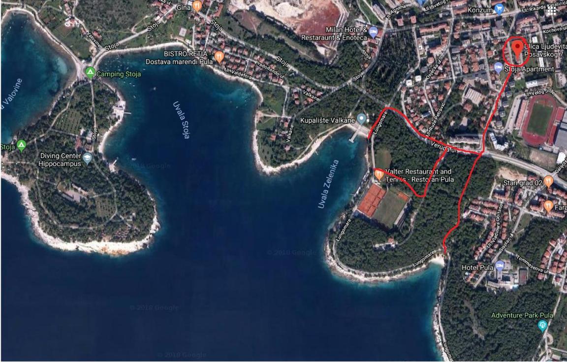 Lair By The Sea - Stoja, Pula Daire Dış mekan fotoğraf